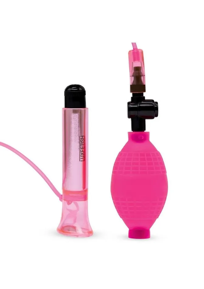 Lux Fetish Lux Fetish Vibrating Clitoral Pump with Quick Release Female Sex Toys Lux Fetish Lux Fetish Vibrating Clitoral Pump with Quick Release Female Sex Toys