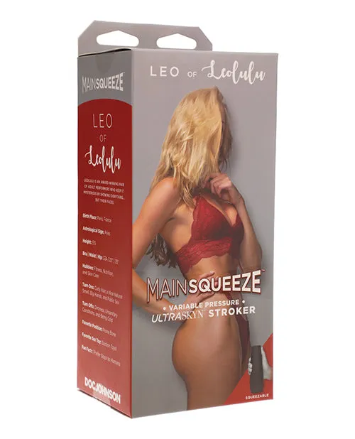 Main Squeeze Leo Of Leolulu Pussy Stroker Doc Johnson Male Sex Toys