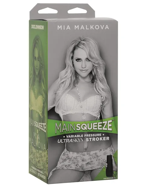 Main Squeeze Mia Malkova Pussy Stroker Doc Johnson Male Sex Toys