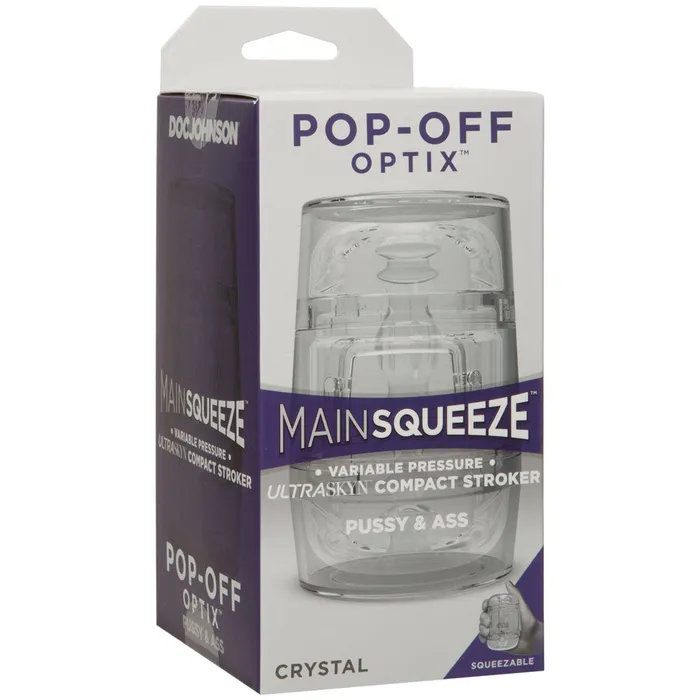 Main Squeeze Pop Off Optix Doc Johnson Vibrators