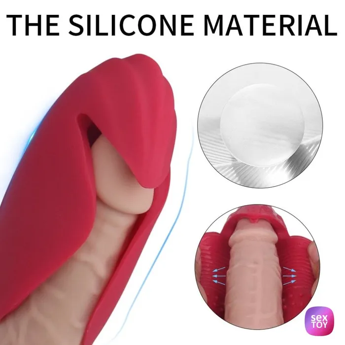 Male Sex Toys ADLTOYFUN Mute Design Male Masturbator Vibration Penis Exercise