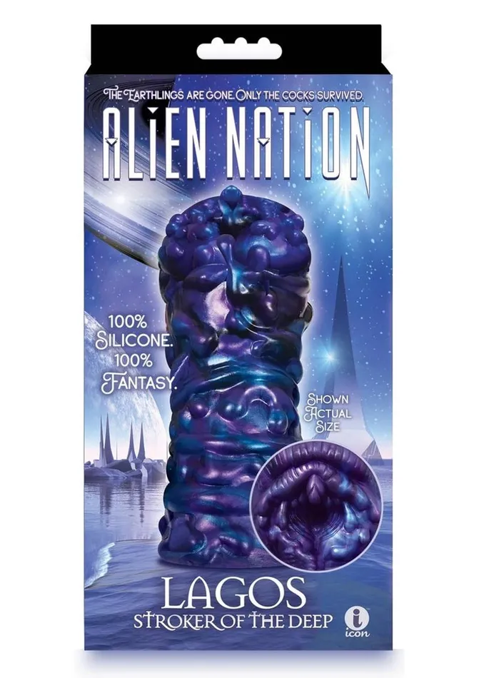 Male Sex Toys Alien Nation Lagos Silicone Stroker Alien Nation