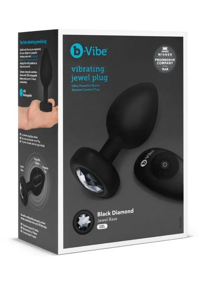 Male Sex Toys bVibe BVibe Vibrating Jewel Plug Rechargeable Silicone Anal Plug with Remote Male Sex Toys bVibe BVibe Vibrating Jewel Plug Rechargeable Silicone Anal Plug with Remote