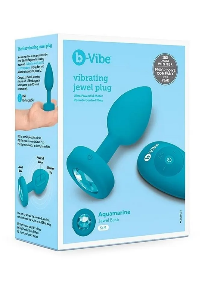 Male Sex Toys bVibe BVibe Vibrating Jewel Plug Rechargeable Silicone Anal Plug with Remote Male Sex Toys bVibe BVibe Vibrating Jewel Plug Rechargeable Silicone Anal Plug with Remote