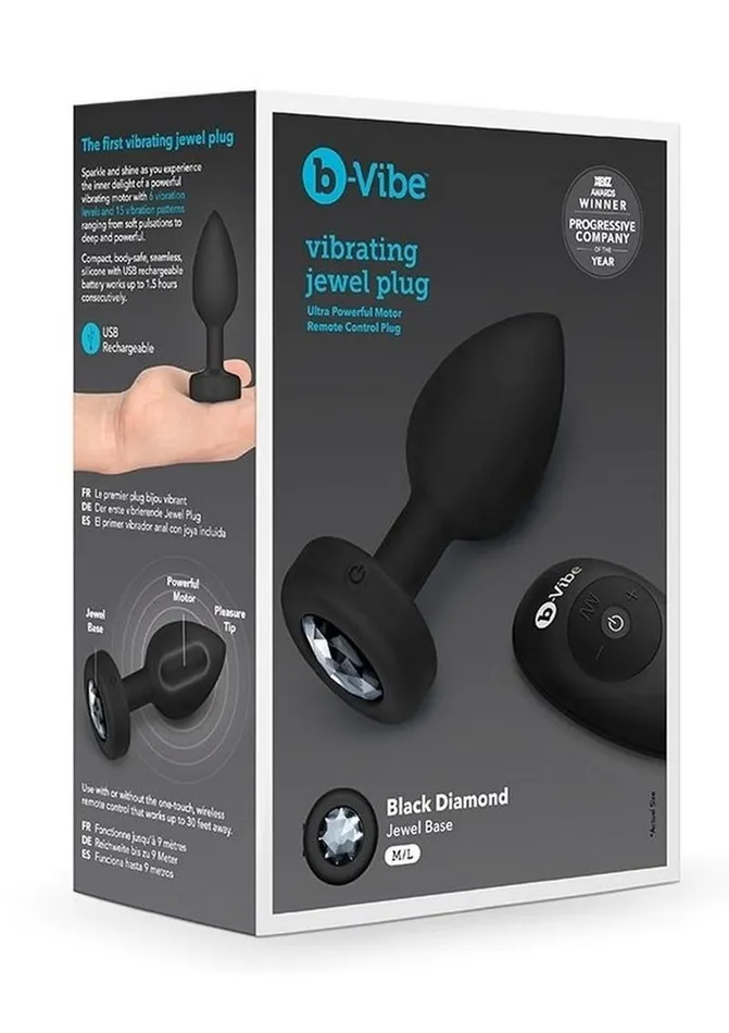 Male Sex Toys bVibe BVibe Vibrating Jewel Plug Rechargeable Silicone Anal Plug with Remote Male Sex Toys bVibe BVibe Vibrating Jewel Plug Rechargeable Silicone Anal Plug with Remote