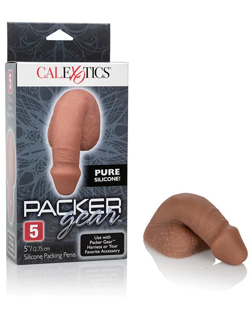Male Sex Toys California Exotic Novelties Packer Gear 5 Silicone Packing Penis Brown Male Sex Toys California Exotic Novelties Packer Gear 5 Silicone Packing Penis Brown