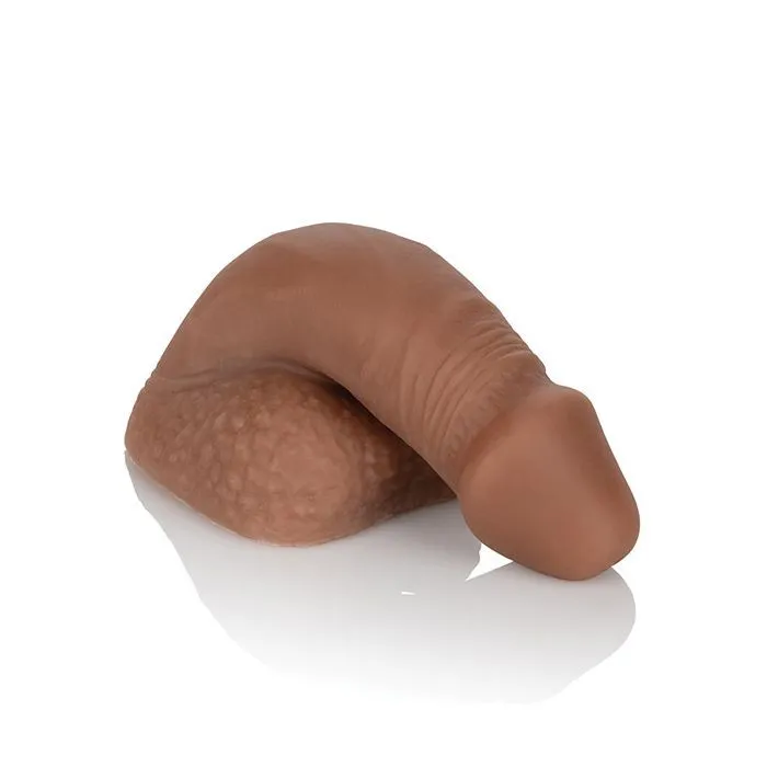 Male Sex Toys California Exotic Novelties Packer Gear 5 Silicone Packing Penis Brown