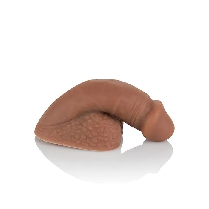 Male Sex Toys California Exotic Novelties Packer Gear 5 Silicone Packing Penis Brown