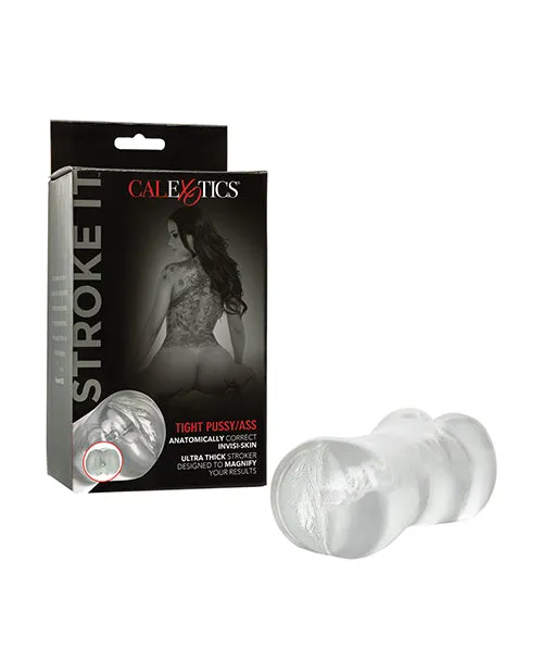 Male Sex Toys California Exotic Novelties Stroke It Tight Pussy Ass Masturbator Clear Male Sex Toys California Exotic Novelties Stroke It Tight Pussy Ass Masturbator Clear