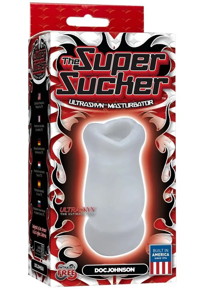 Male Sex Toys Doc Johnson The Super Sucker Ultraskyn Masturbator