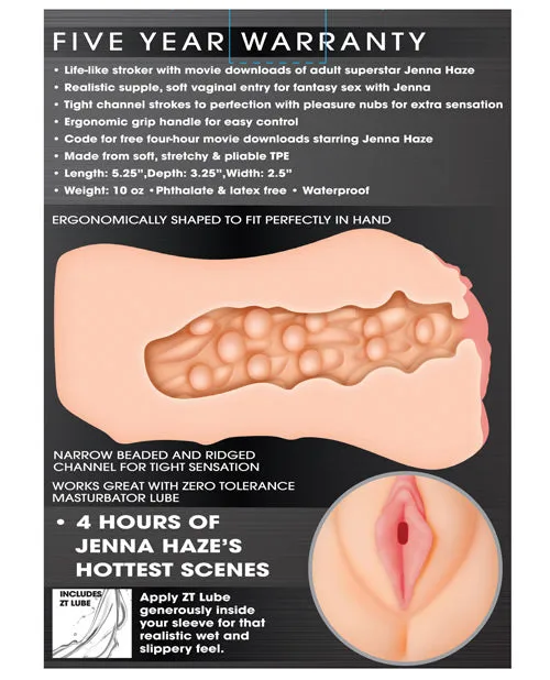 Male Sex Toys Evolved Novelties INC Jenna Haze Realistic Vagina Stroker