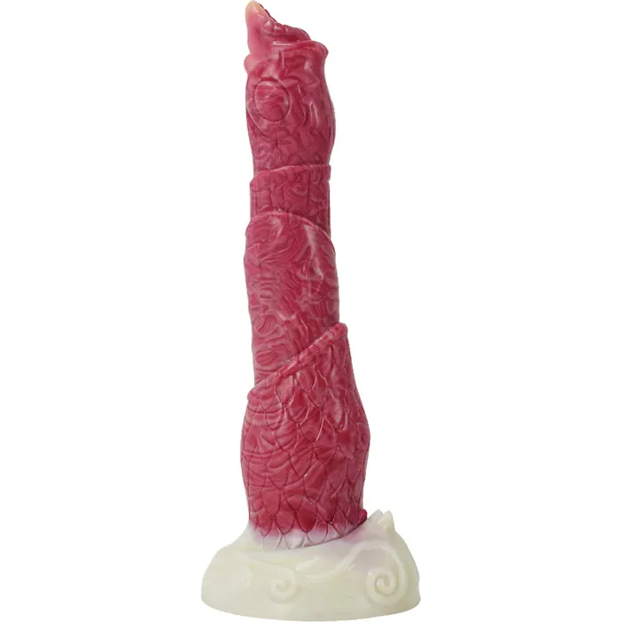 Male Sex Toys FAAK FAAK Hellfire N5029 Large 9 Liquid Silicone Anal Plug Dildo