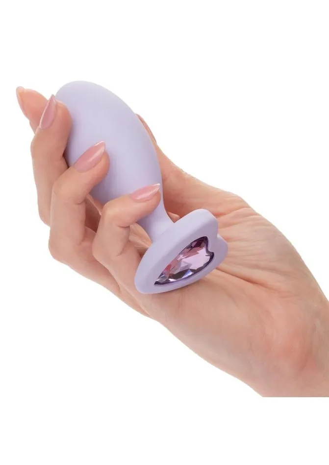 Male Sex Toys First Time Crystal Booty Duo Silicone Anal Plug First Time