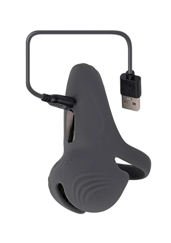 Male Sex Toys Gender X Undercarriage Rechargeable Silicone Cock Ring Gender X