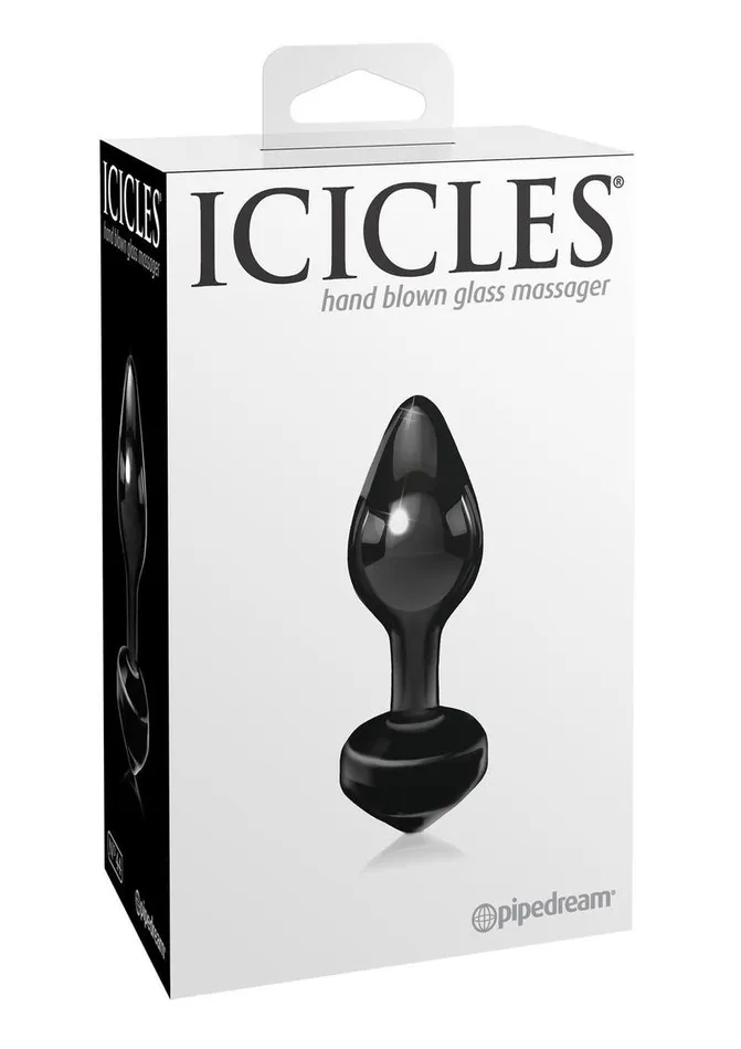 Male Sex Toys Icicles No 44 Glass Anal Plug Icicles Male Sex Toys Icicles No 44 Glass Anal Plug Icicles