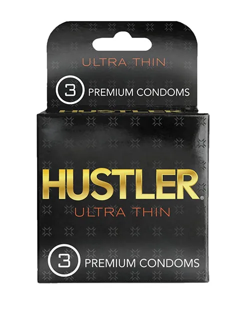 Male Sex Toys Lbc Products INC Hustler Ultra Thin Premium Condoms Pack of 3 Male Sex Toys Lbc Products INC Hustler Ultra Thin Premium Condoms Pack of 3