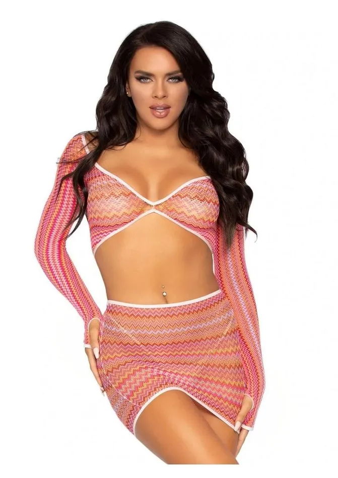 Male Sex Toys Leg Avenue Leg Avenue Zig Zag Net Gauntlet Sleeve Crop Top and Mini Skirt Male Sex Toys Leg Avenue Leg Avenue Zig Zag Net Gauntlet Sleeve Crop Top and Mini Skirt