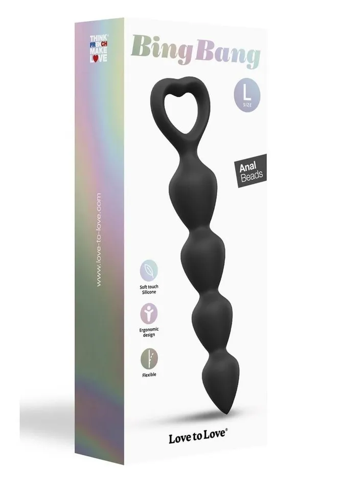 Male Sex Toys Love to Love Bing Bang Silicone Anal Beads