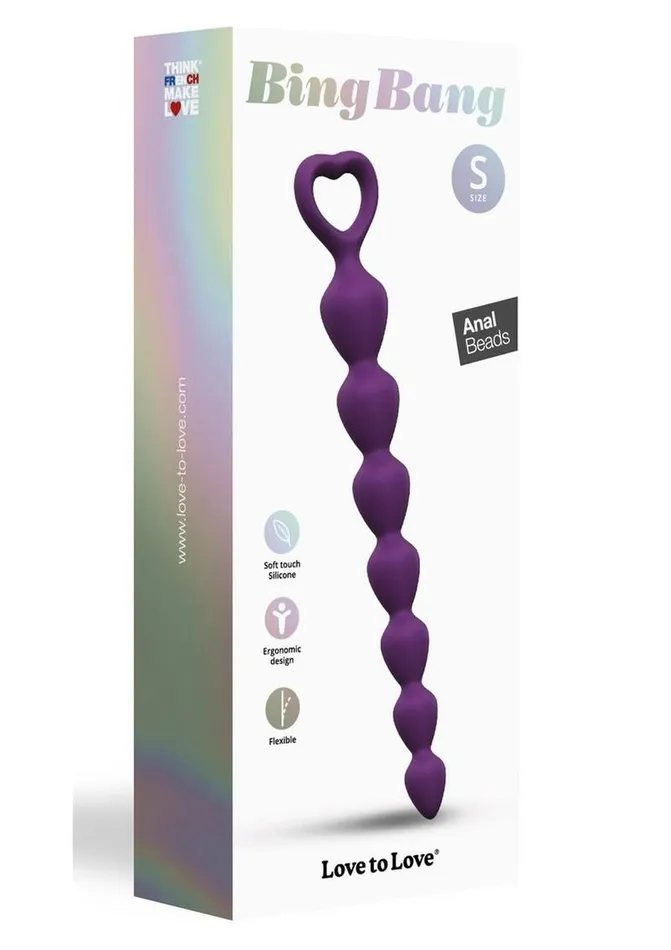 Male Sex Toys Love to Love Bing Bang Silicone Anal Beads