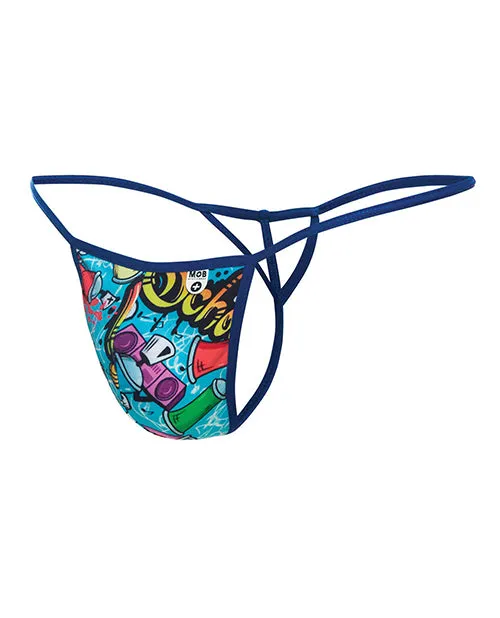 Male Sex Toys Male Basics Sinful Hipster Wow T Thong Print LXL Malebasics Corp