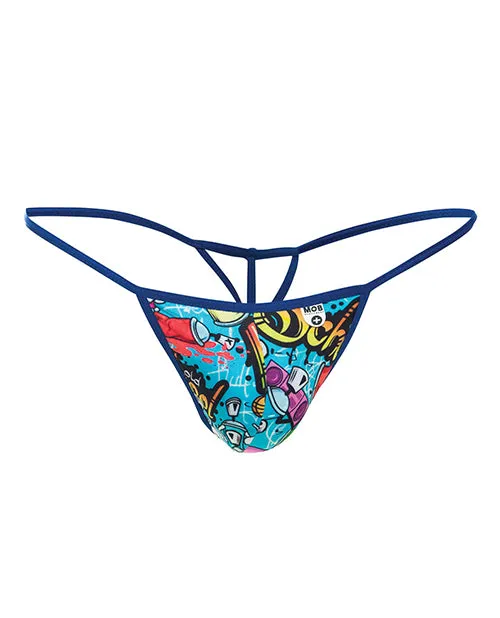 Male Sex Toys Male Basics Sinful Hipster Wow T Thong Print LXL Malebasics Corp