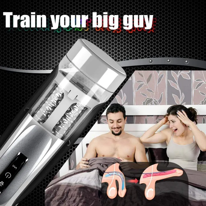Male Sex Toys Male Masturbator Automatic Thrusting Rotating ADLTOYFUN