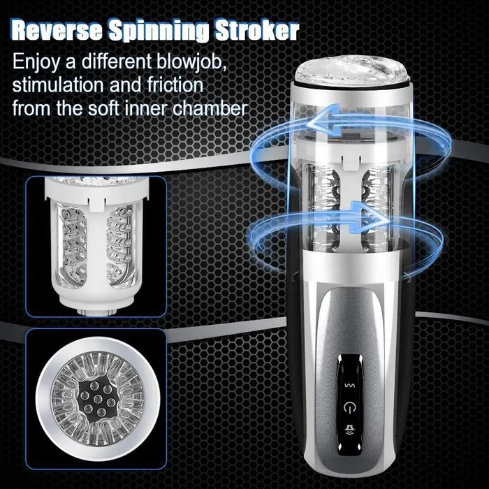 Male Sex Toys Male Masturbator Automatic Thrusting Rotating ADLTOYFUN