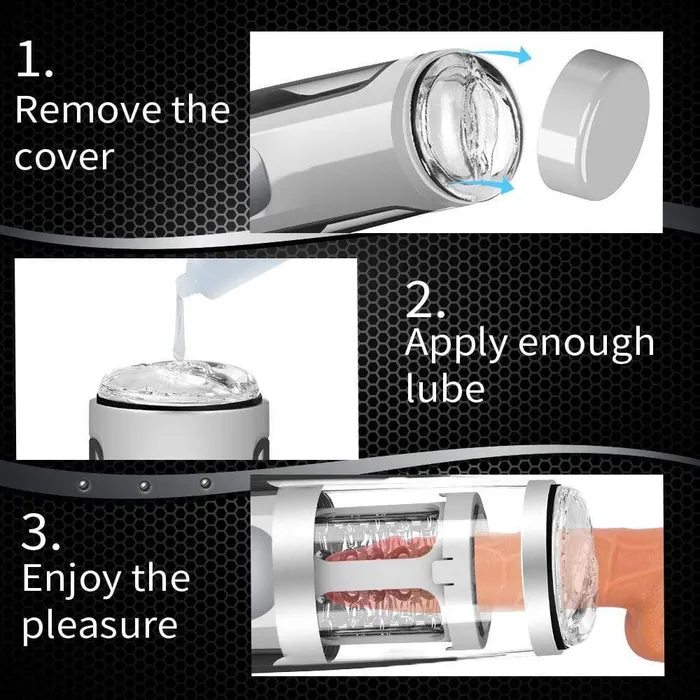 Male Sex Toys Male Masturbator Automatic Thrusting Rotating ADLTOYFUN