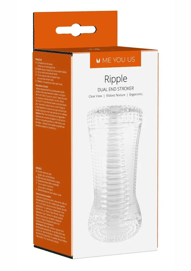 Male Sex Toys Me You Us ME YOU US Ripple Dual End Stroker Masturbator Male Sex Toys Me You Us ME YOU US Ripple Dual End Stroker Masturbator