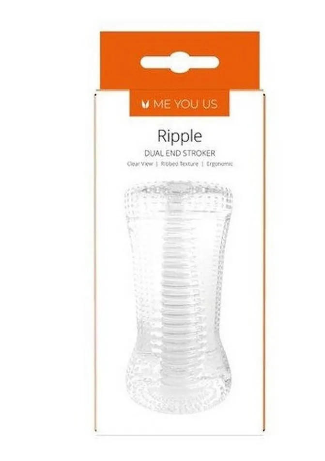 Male Sex Toys Me You Us ME YOU US Ripple Dual End Stroker Masturbator Male Sex Toys Me You Us ME YOU US Ripple Dual End Stroker Masturbator