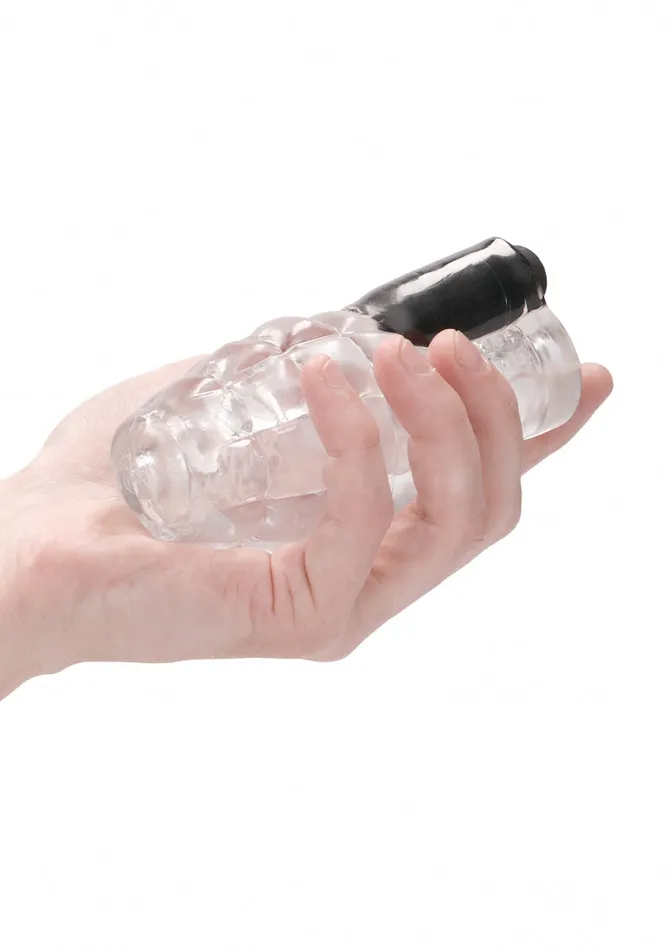 Male Sex Toys No22 Stroker With Vibrating Bullet Translucent Shots America