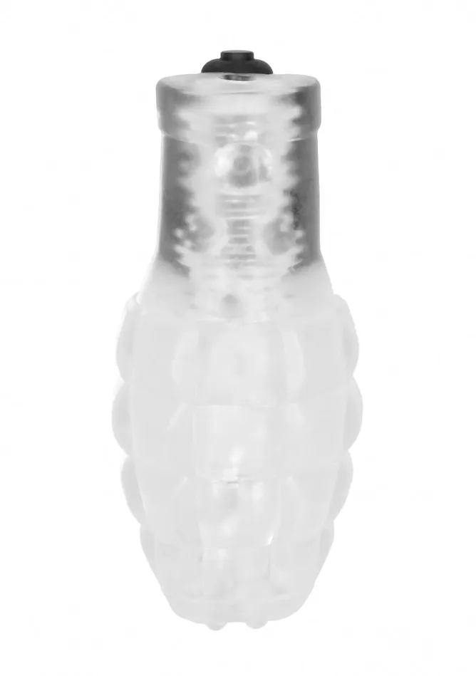 Male Sex Toys No22 Stroker With Vibrating Bullet Translucent Shots America