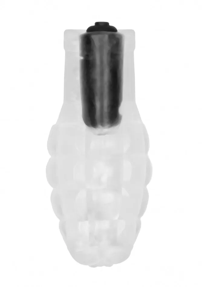 Male Sex Toys No22 Stroker With Vibrating Bullet Translucent Shots America
