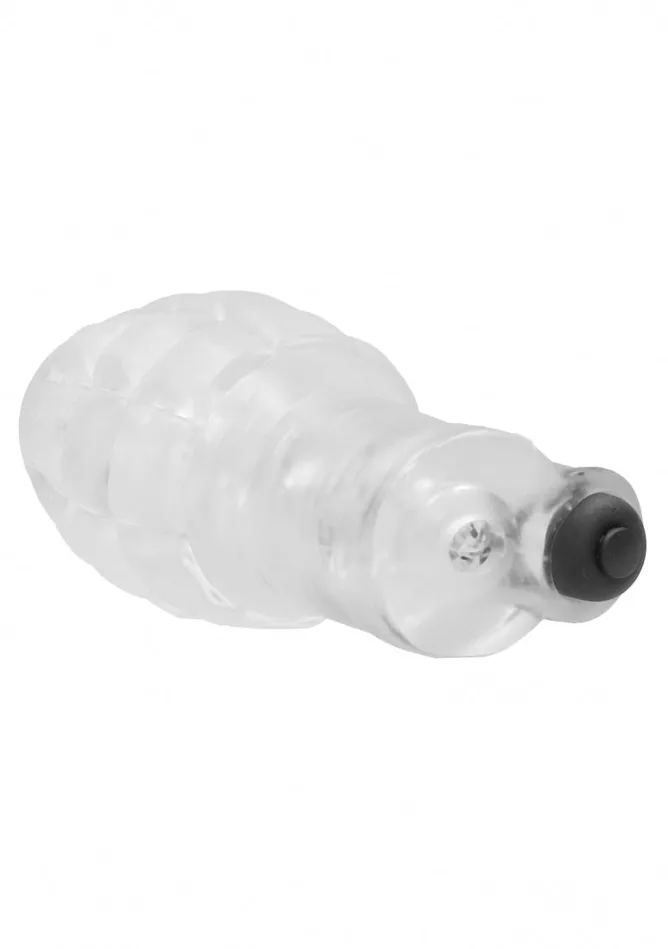 Male Sex Toys No22 Stroker With Vibrating Bullet Translucent Shots America