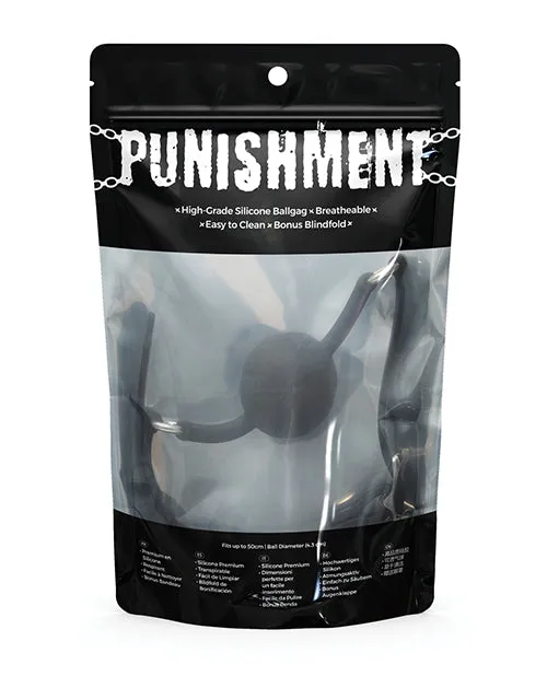 Male Sex Toys Punishment Silicone Ball Gag BMS Enterprises