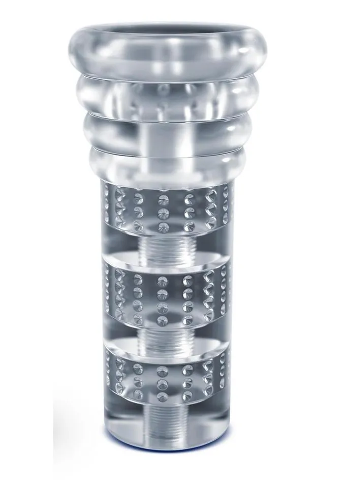 Male Sex Toys RIZE Rize Luz Self Lubricating Stroker Dual End Masturbator