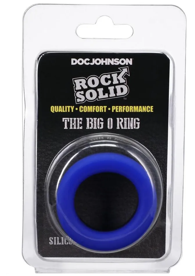 Male Sex Toys Rock Solid Rock Solid The Big O Silicone Cock Ring