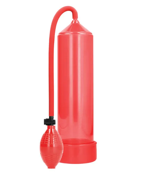 Male Sex Toys Shots Pumped Classic Penis Pump Red Shots America LLC
