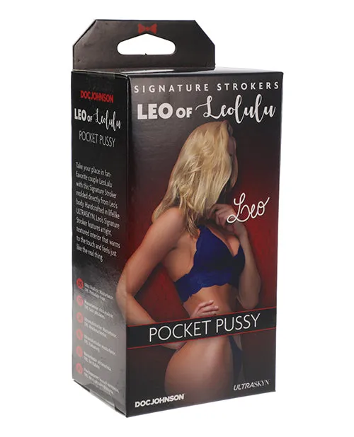 Male Sex Toys Signature Strokers Leo Of Lulu Pocket Pussy Doc Johnson