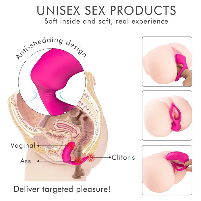 Male Sex Toys Sorlove Jellyfish 9Mode Partner Stimulator Male Female Sensitive Point Climax