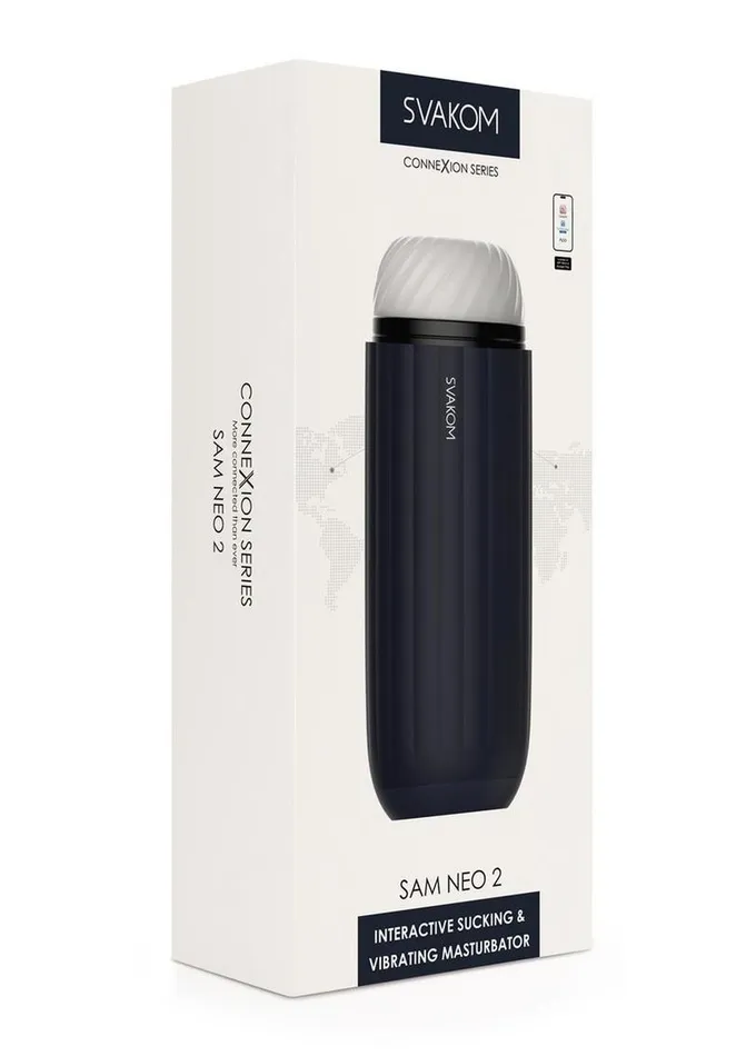 Male Sex Toys Svakom Svakom Sam Neo 2 Silicone Interactive Rechargeable Masturbator Male Sex Toys Svakom Svakom Sam Neo 2 Silicone Interactive Rechargeable Masturbator