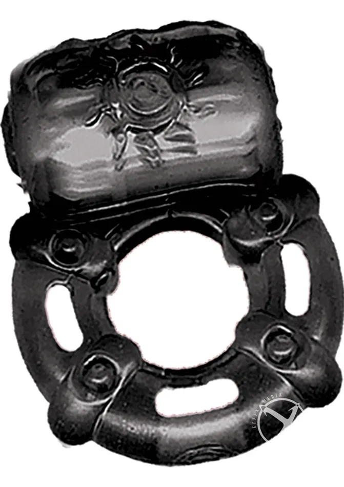 Male Sex Toys The Macho Stallions Pulsating Erection Keeper Silicone Vibrating Cock Ring Macho