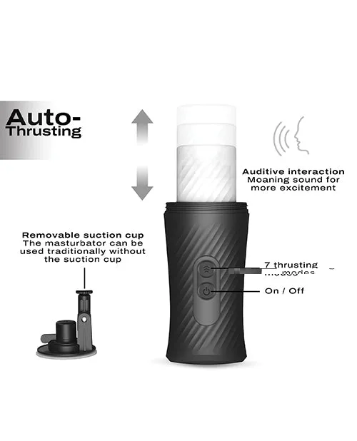 Male Sex Toys Thrust Blow Automatic Masturbator Black Lovely Planet
