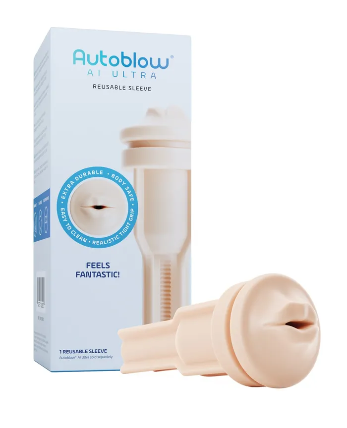 Male Sex Toys Very Intelligent Ecommerce INC Autoblow AI Ultra Mouth Sleeve Beige Male Sex Toys Very Intelligent Ecommerce INC Autoblow AI Ultra Mouth Sleeve Beige