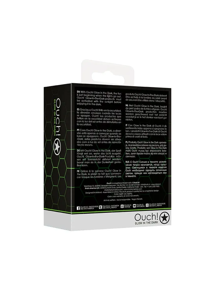 Male Sex Toys Vibrating Masturbator Glow In The Dark Shots America