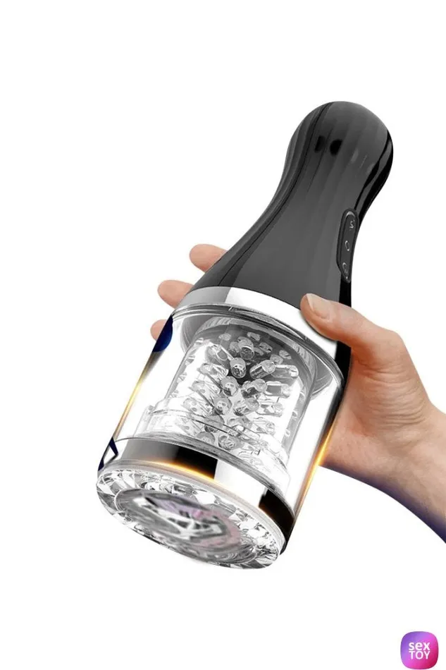 Male Sex Toys vibrator dick Auto Rotating Male Masturbator toys ADLTOYFUN