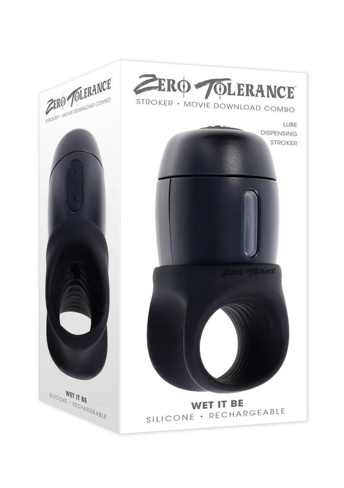Male Sex Toys Zero Tolerance Zero Tolerance Wet It Be Rechargeable Silicone Self Lubricating Stroker