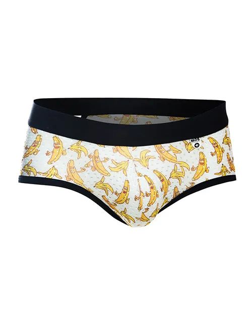 Malebasics Corp Male Sex Toys Male Basics MOB Aero Brief Banana Large