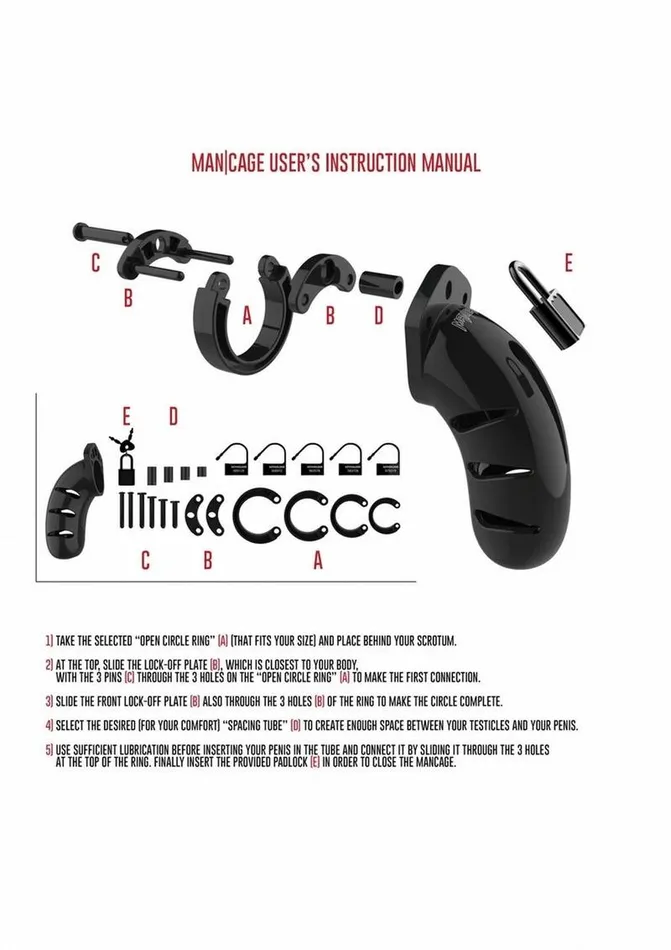 Man Cage Model 02 Male Chastity with Lock ManCage Male Sex Toys Man Cage Model 02 Male Chastity with Lock ManCage Male Sex Toys