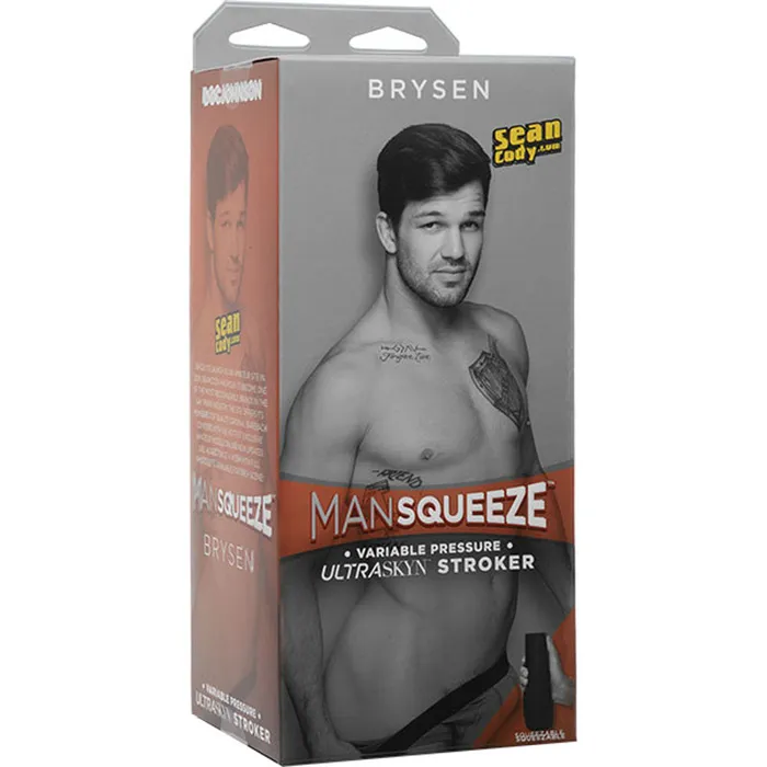 Man Squeeze Variable Pressure ULTRASKYN Ass Stroker Doc Johnson Male Sex Toys